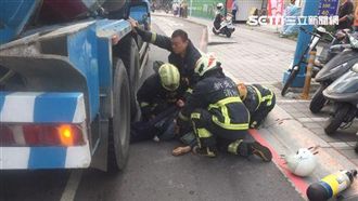 混泥土車疑追撞機車！騎士臟器外露亡