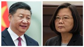習近平、蔡英文組合圖
