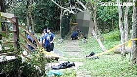 台北市奇姓男子上吊自殺現場（讀者提供）