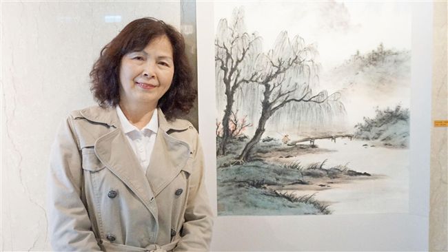 看盡苦痛盼安心　新竹馬偕員工展字畫