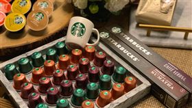 星巴克Ｘ雀巢膠囊咖啡。（圖／記者馮珮汶攝）