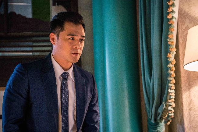 2019年上映的《幻術》，由竇智孔扮演宋楚瑜。（圖／費思兔文化娛樂提供）