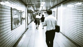 日本,上班族 (記者林敬旻攝)