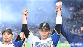 王柏融英雄訪問。（圖／記者王怡翔攝影）