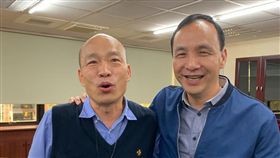 ▲朱立倫與韓國瑜（圖／翻攝自朱立倫臉書）