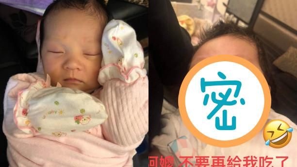 女嬰被阿嬤餵一個月　對比照網全跪了