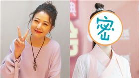 周海媚以古裝造型出席見面會。（圖／周海媚工作室、新浪娛樂微博）