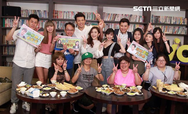 三立八點檔「炮仔聲」演員：陳志強、陳宇風、王宇婕、吳婉君與粉絲見面互動。（記者邱榮吉/攝影）