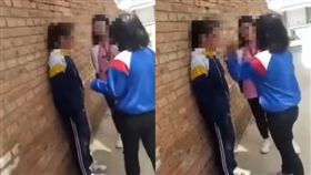 小學生連賞同學14巴掌，只因對方踩到她腳。（圖／翻攝新京報）