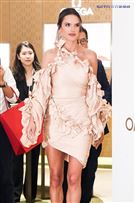 巴西超模「亞歷桑德拉·安布羅休」現身台北出席代言手表品牌。（記者林士傑/攝影）