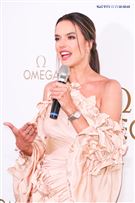 巴西超模「亞歷桑德拉·安布羅休」現身台北出席代言手表品牌。（記者林士傑/攝影）