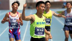 ▲魏浩倫再破國男200公尺大會紀錄。（圖／全中運提供）