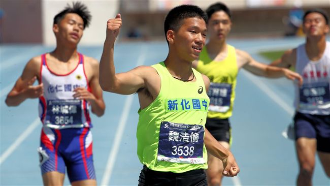 全中運／國男魏浩倫再破200m紀錄