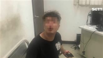 怒控警察打人　影曝光打臉：自己撞的