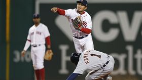 ▲林子偉9局上場替補守備。（圖／美聯社／達志影像）