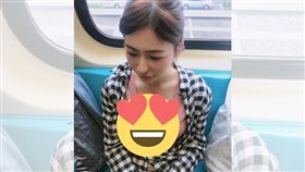 捷運,正妹,楊吉兒,IG：gill666123。