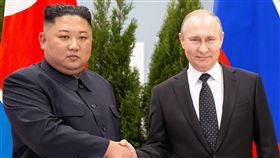 金正恩、普丁（20190424普金會）
圖／路透社／達志影像