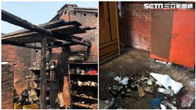 「下輩子還要當兄妹…」阿嬤不捨拆火燒屋　留哥遺照伴身旁（圖／和宸企業社阿昌清潔庇護工場提供）