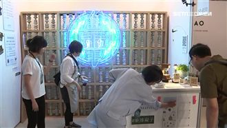 台電首參與文博會　復古霓虹燈成熱點