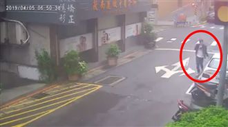 沒品男模喝醉　沿街打爆車子後照鏡