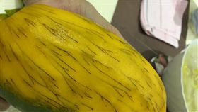 氧化,芒果,果肉,黑絲,腿毛（圖／翻攝自臉書今晚煮乜餸）