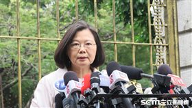 蔡英文總統27日參加廢核遊行。（圖／記者盧素梅攝）