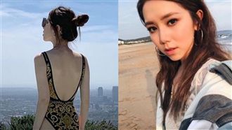 三層豪宅曝光！鄧紫棋泳池外洩小溝溝