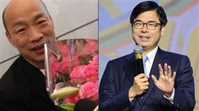 韓國瑜,陳其邁 圖/高市府提供,陳其邁臉書