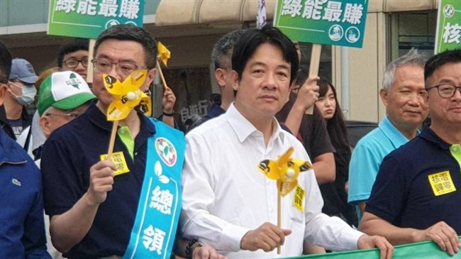 刻意避小英？賴清德低調出席廢核遊行