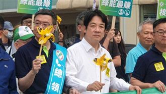 刻意避小英？賴清德低調出席廢核遊行