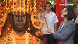 小英幫慶生！揭「黑面媽祖」變臉歷史