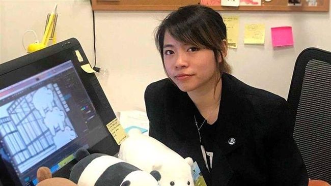 與熊熊相遇　台灣女孩何萱圓動畫夢