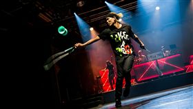 ▲趙志翰的雙棍套招。（圖／非常棒提供）