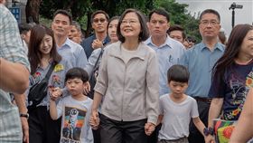 蔡英文出席廢核遊行(總統府提供)