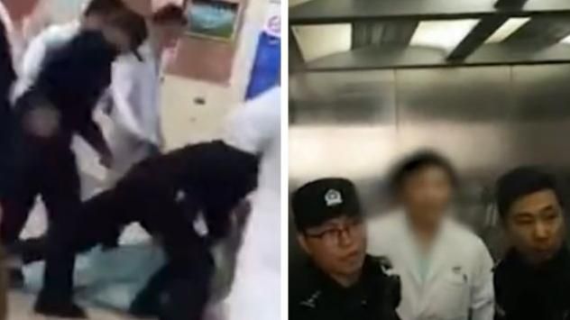 不讓病患插隊爆衝突　醫遭警上銬帶走