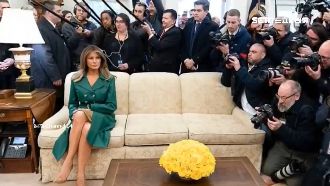 沒戴口罩投票！梅蘭妮亞：我感覺很好