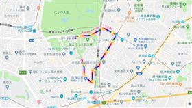 東京同志遊行 TOKYO RAINBOW PRIDE（Google Map）