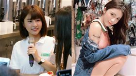 峮峮（左）、羚小鹿（右）