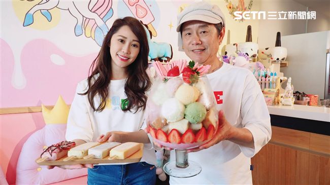 女兒為吃絕美冰棒　黃西田慘當背景
