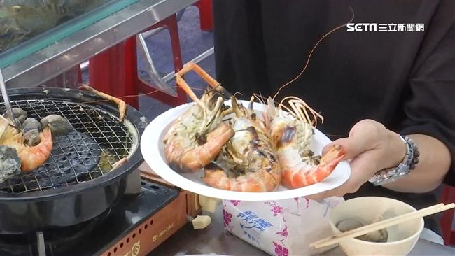 夜市也能吃到痛風！首創海鮮吃到飽