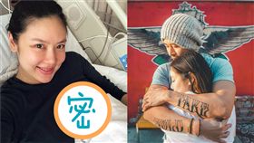 樂基兒生了。（合成圖／翻攝自樂基兒IG）