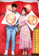 第30屆金曲獎頒獎典禮星光大道主持人（Dennis）丹尼斯 、 瑪麗 。（記者邱榮吉/攝影）