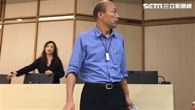 ▲韓國瑜主持選舉帳務說明（圖／記者林昱孜攝影）