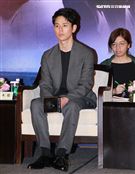 犯罪懸疑大片「亡命之途」演員妻夫木聰。（記者邱榮吉/攝影）