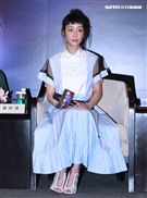 犯罪懸疑大片「亡命之途」演員謝欣穎。（記者邱榮吉/攝影）
