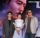 犯罪懸疑大片「亡命之途」演員妻夫木聰、豐川悅司、謝欣穎。（記者邱榮吉/攝影）