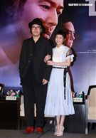罪懸疑大片「亡命之途」導演半野喜弘、演員謝欣穎。（記者邱榮吉/攝影）