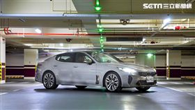 ▲Kia Stinger 2.0T GT-Line。（圖／鍾釗榛攝影）