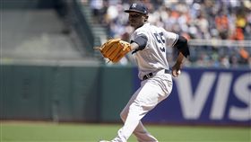 ▲日爾曼前5局有效壓制巨人打線。（圖／美聯社／達志影像）