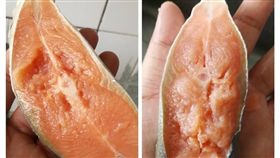 網購,團購,鮭魚,退冰,便宜（圖／翻攝自爆怨公社）